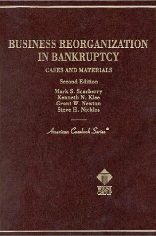 Cover of Scarberry Bus Reorg Bankruptcy