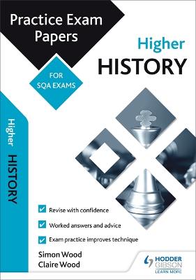 Book cover for Higher History: Practice Papers for SQA Exams