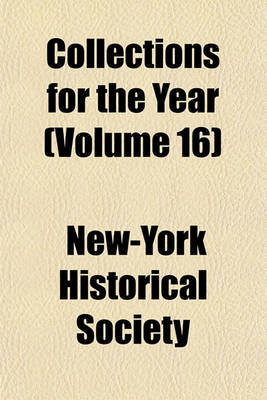 Book cover for Collections for the Year (Volume 16)