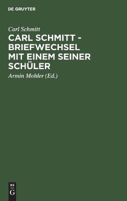 Book cover for Briefwechsel Mit Einem Seiner Schueler