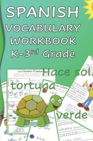 Cover of Spanish Vocabulary Workbook K-3rd Grade