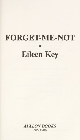 Book cover for Forget-Me-Not