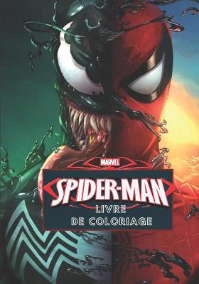Book cover for Spiderman Livre de Coloriage