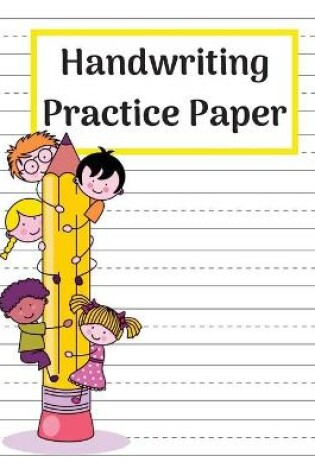 Cover of Handwriting Practice Paper Dotted Notebook