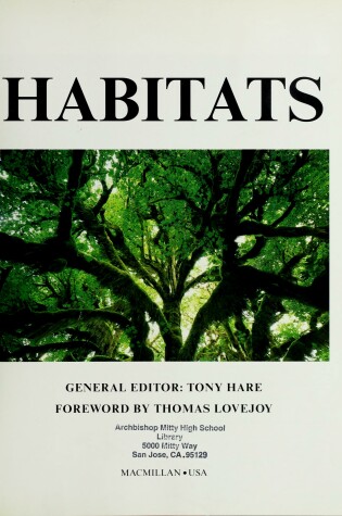 Cover of Habitats: Fourteen Gatefold Panoramas of the World 'S Ecologi