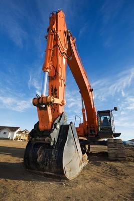 Book cover for Backhoe at a Construction Site Journal