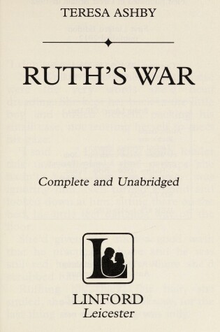 Cover of Ruth's War