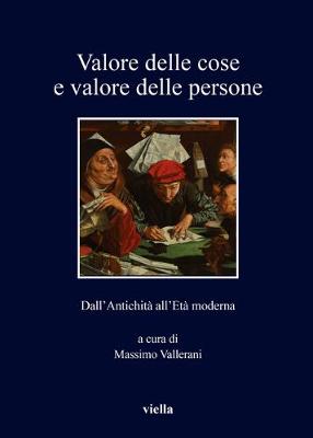 Cover of Valore Delle Cose E Valore Delle Persone
