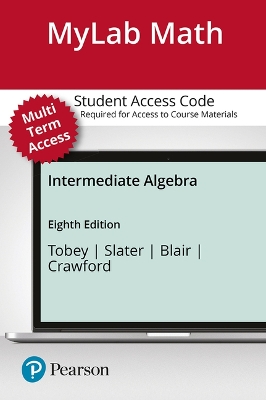 Book cover for Mylab Math with Pearson Etext -- 24 Month Standalone Access Card -- For Intermediate Algebra