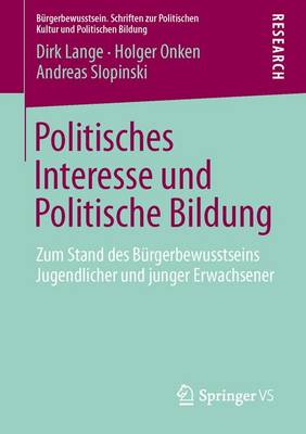 Book cover for Politisches Interesse Und Politische Bildung