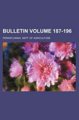 Cover of Bulletin Volume 187-196