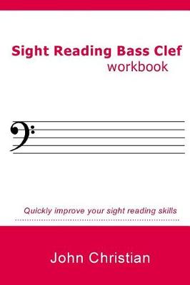 Book cover for Sight Reading Bass Clef