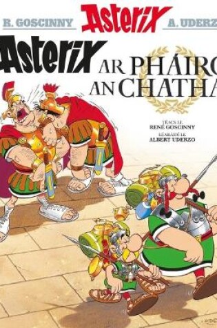 Cover of Asterix ar Phairc an Chatha (Irish)