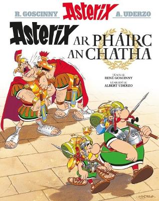 Book cover for Asterix ar Phairc an Chatha (Irish)