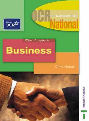 Book cover for OCR National Certificate in Business