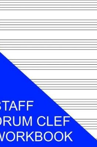 Cover of Staff Drum Clef Workbook