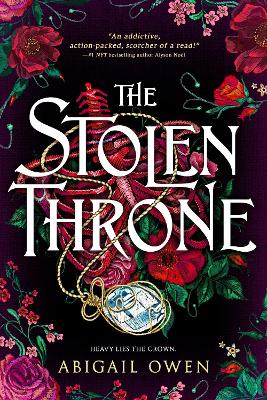 Book cover for The Stolen Throne