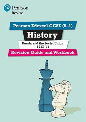 Book cover for Pearson Edexcel GCSE (9-1) History Russia and the Soviet Union, 1917-41 Revision Guide and Workbook