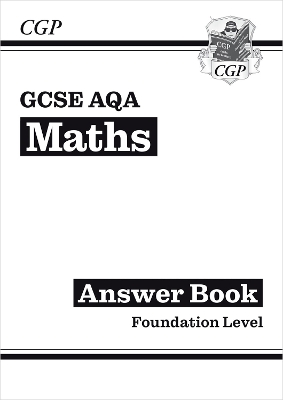 Cover of GCSE Maths AQA Answers for Workbook: Foundation - for the Grade 9-1 Course
