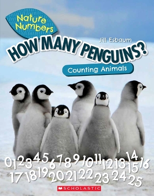 Book cover for How Many Penguins?: Counting Animals (Nature Numbers)