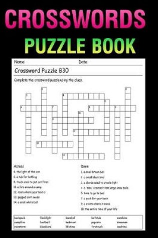 Cover of Crosswords Puzzle Book