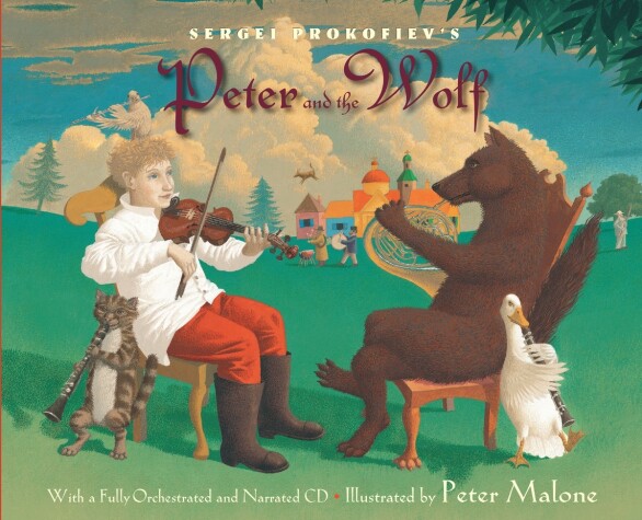 Book cover for Sergei Prokofiev's Peter and the Wolf