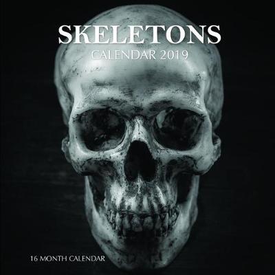 Book cover for Skeletons Calendar 2019