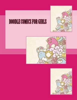 Book cover for Doodle Comics for Girls