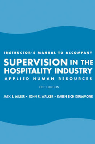 Cover of Supervision in the Hospitality Industry (NRA)