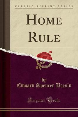 Book cover for Home Rule (Classic Reprint)