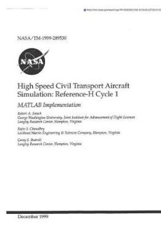 Cover of High Speed Civil Transport Aircraft Simulation