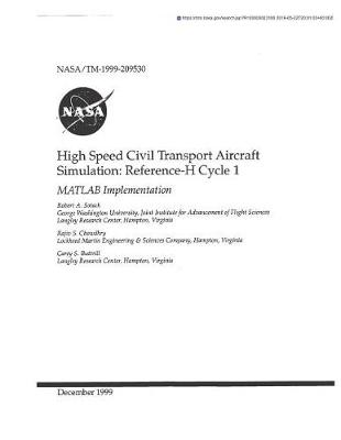 Book cover for High Speed Civil Transport Aircraft Simulation