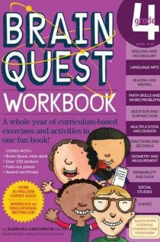 Cover of Brain Quest Workbook: Grade 4