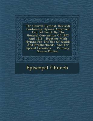 Book cover for The Church Hymnal, Revised