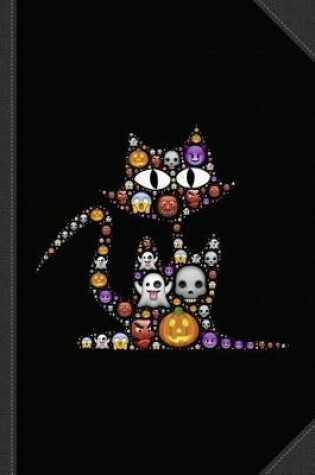 Cover of Halloween Cat Journal Notebook