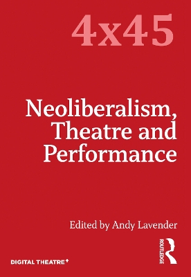 Book cover for Neoliberalism, Theatre and Performance