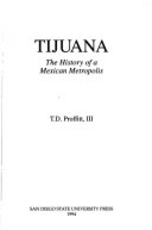 Cover of Tijuana Pb