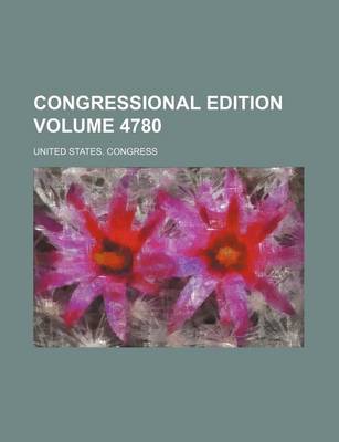 Book cover for Congressional Edition Volume 4780