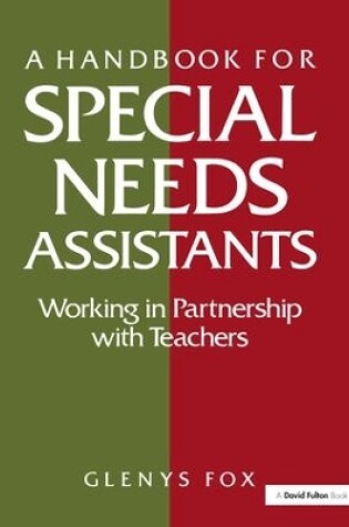 Cover of A Handbook for Special Needs Assistants