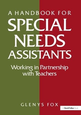 Book cover for A Handbook for Special Needs Assistants