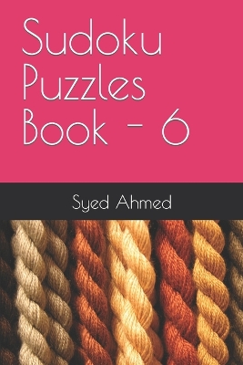 Book cover for Sudoku Puzzles Book - 6