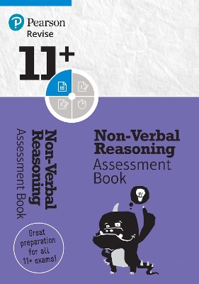 Book cover for Pearson REVISE 11+ Non-Verbal Reasoning Assessment Book - for the 2024 and 2025 exams