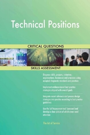 Cover of Technical Positions Critical Questions Skills Assessment