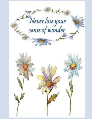 Book cover for Never Lose Your Sense of Wonder