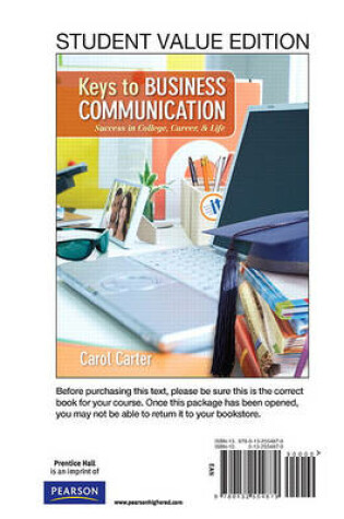 Cover of Keys to Business Communication, Student Value Edition