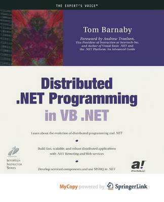 Book cover for Distributed .Net Programming in VB .Net