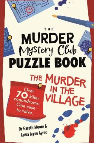 Cover of The Murder Mystery Club Puzzle Book: The Murder in the Village