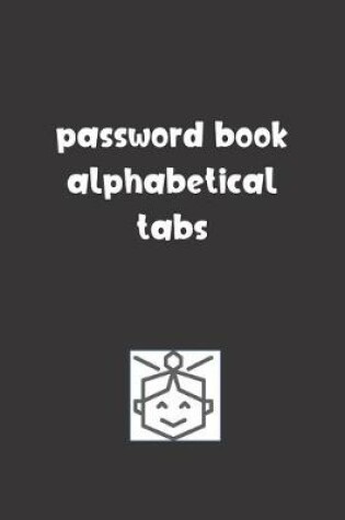 Cover of Password Book Alphabetical Tabs