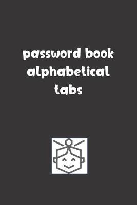 Book cover for Password Book Alphabetical Tabs