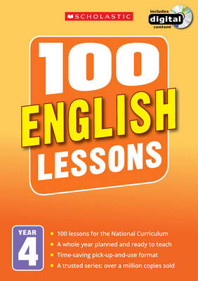 Book cover for 100 English Lessons: Year 4